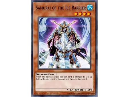 Samurai of the Ice Barrier (Duel Terminal Rare Parallel Rare)