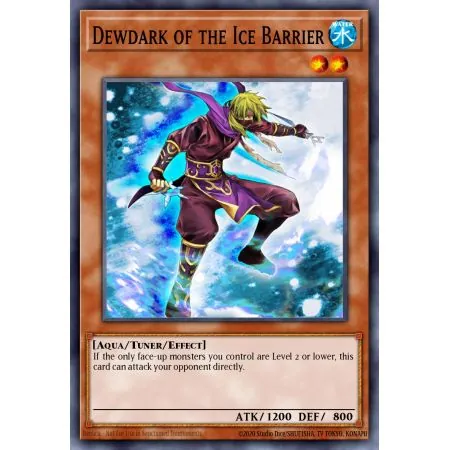 Dewdark of the Ice Barrier (Duel Terminal Normal Parallel Rare)