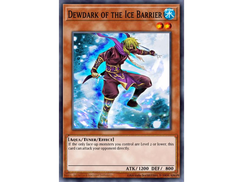 Dewdark of the Ice Barrier (Duel Terminal Normal Parallel Rare)