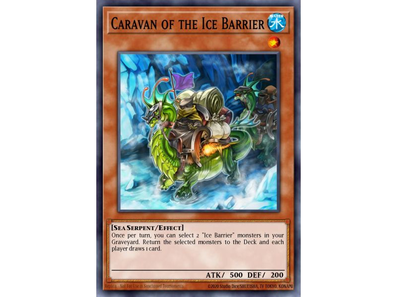 Caravan of the Ice Barrier (Duel Terminal Normal Parallel Rare)