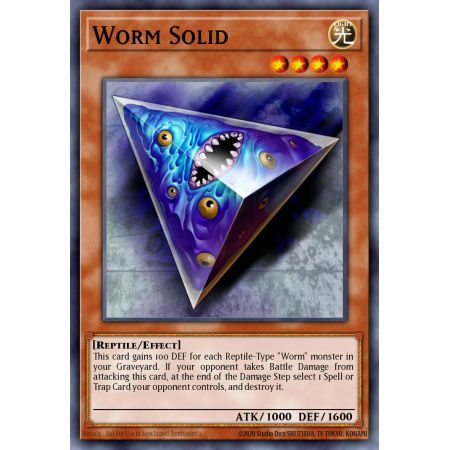 Worm Solid (Duel Terminal Rare Parallel Rare)
