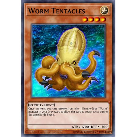 Worm Tentacles (Duel Terminal Normal Parallel Rare)