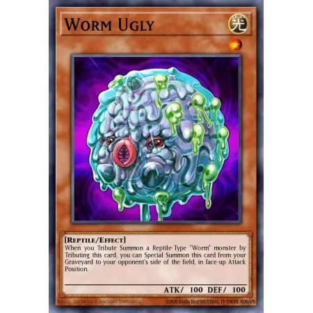 Worm Ugly (Duel Terminal Normal Parallel Rare)