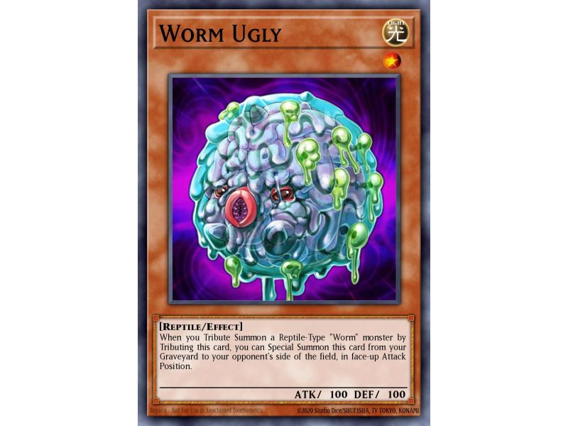 Worm Ugly (Duel Terminal Normal Parallel Rare)