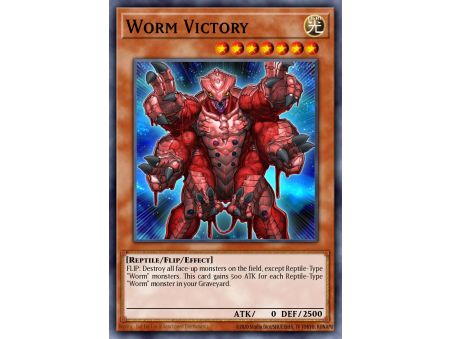 Worm Victory (Duel Terminal Super Parallel Rare)