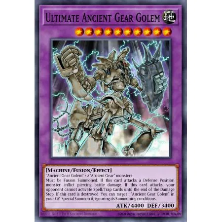 Ultimate Ancient Gear Golem (Duel Terminal Normal Parallel Rare)