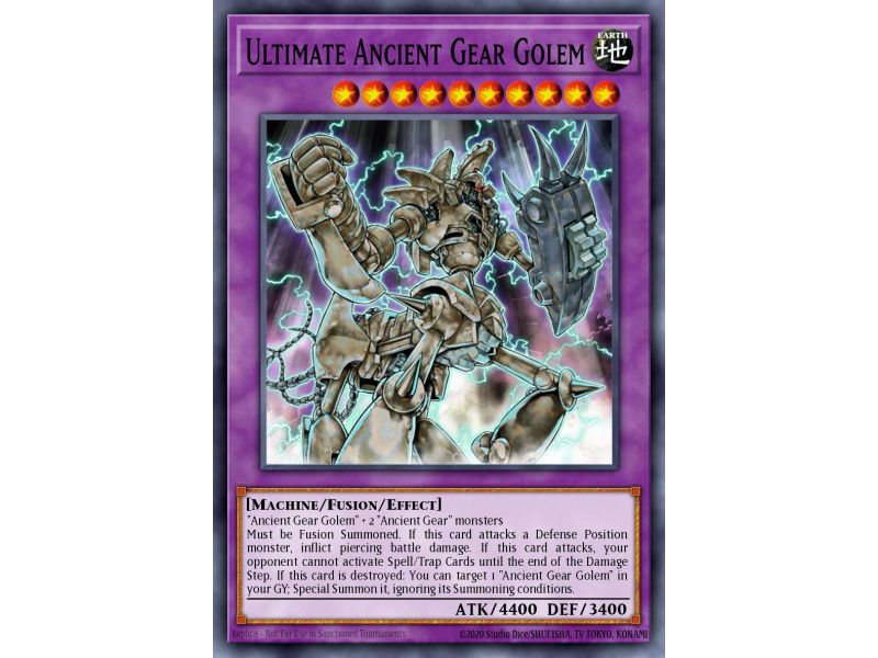 Ultimate Ancient Gear Golem (Duel Terminal Normal Parallel Rare)