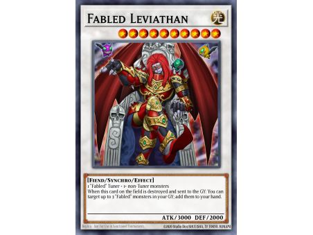 Fabled Leviathan (Duel Terminal Ultra Parallel Rare)