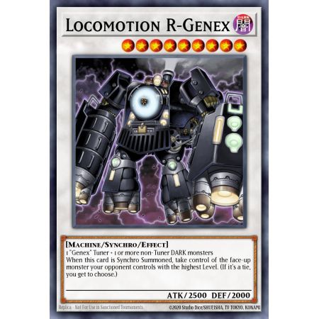 Locomotion R-Genex (Duel Terminal Ultra Parallel Rare)