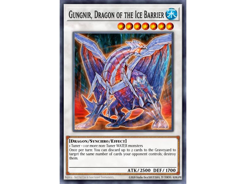 Gungnir, Dragon of the Ice Barrier (Duel Terminal Ultra Parallel Rare)