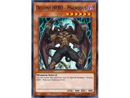 Destiny HERO - Malicious (Duel Terminal Normal Parallel Rare)