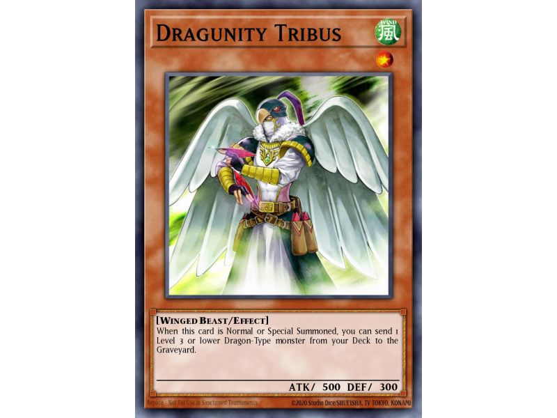 Dragunity Tribus (Duel Terminal Rare Parallel Rare)