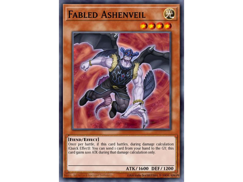 Fabled Ashenveil (Duel Terminal Super Parallel Rare)