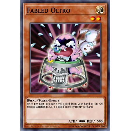 Fabled Oltro (Duel Terminal Normal Parallel Rare)