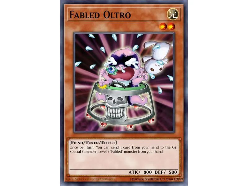 Fabled Oltro (Duel Terminal Normal Parallel Rare)