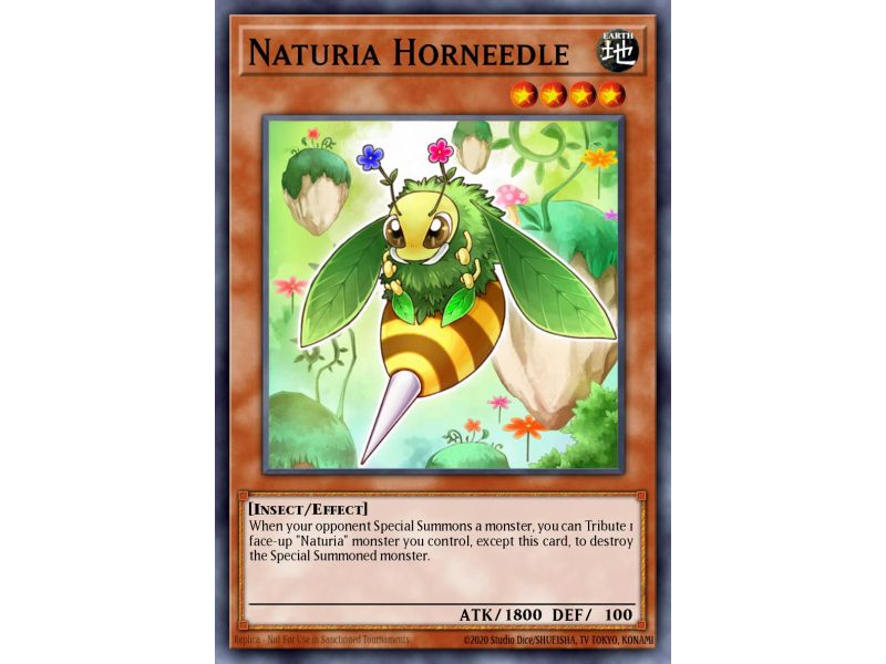 Naturia Horneedle (Duel Terminal Rare Parallel Rare)