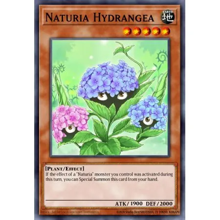 Naturia Hydrangea (Duel Terminal Normal Parallel Rare)