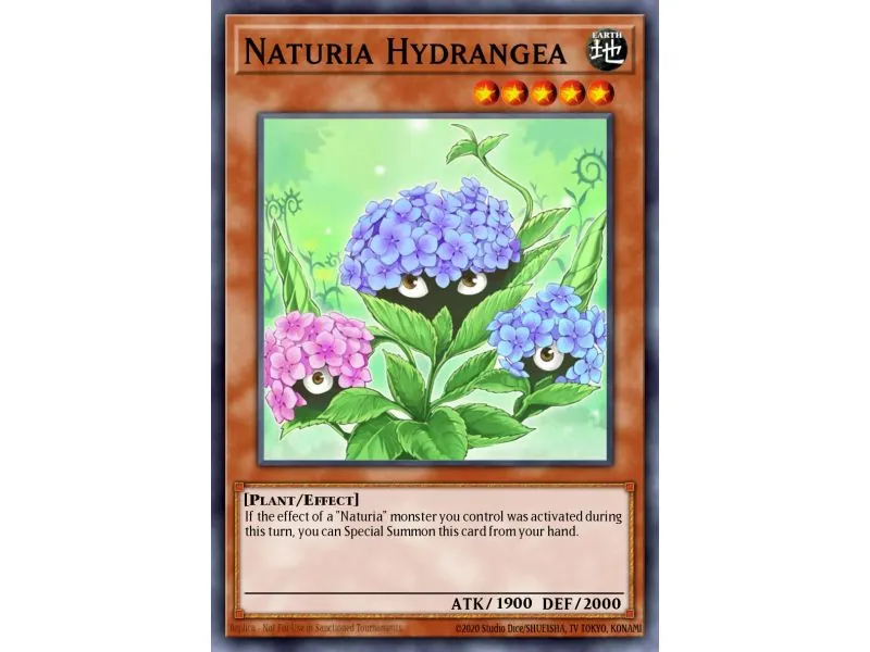 Naturia Hydrangea (Duel Terminal Normal Parallel Rare)