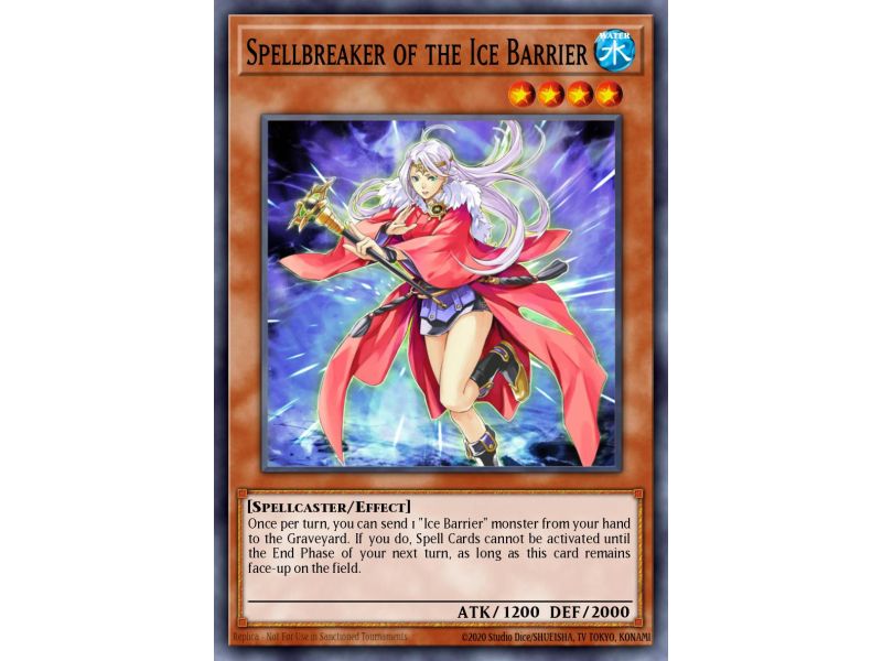 Spellbreaker of the Ice Barrier (Duel Terminal Normal Parallel Rare)