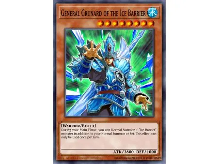 General Grunard of the Ice Barrier (Duel Terminal Super Parallel Rare)