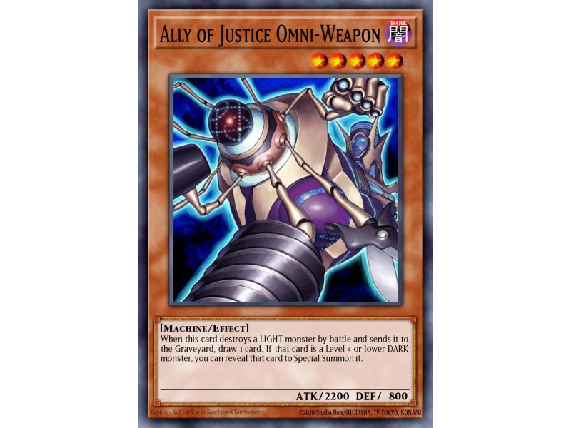 Ally of Justice Omni-Weapon (Duel Terminal Super Parallel Rare)