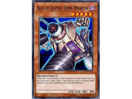 Ally of Justice Omni-Weapon (Duel Terminal Super Parallel Rare)