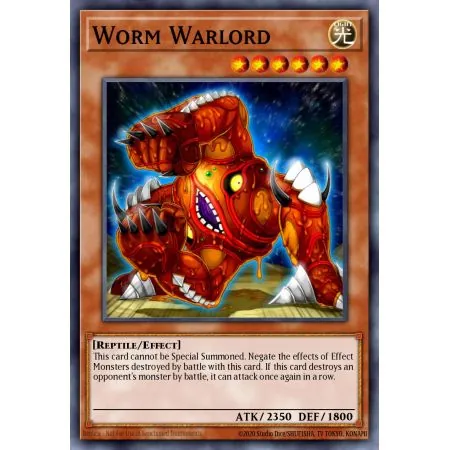 Worm Warlord (Duel Terminal Rare Parallel Rare)