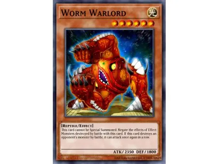 Worm Warlord (Duel Terminal Rare Parallel Rare)