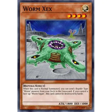 Worm Xex (Duel Terminal Normal Parallel Rare)