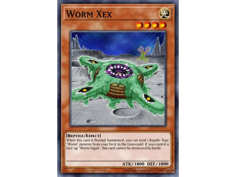 Worm Xex (Duel Terminal Normal Parallel Rare)