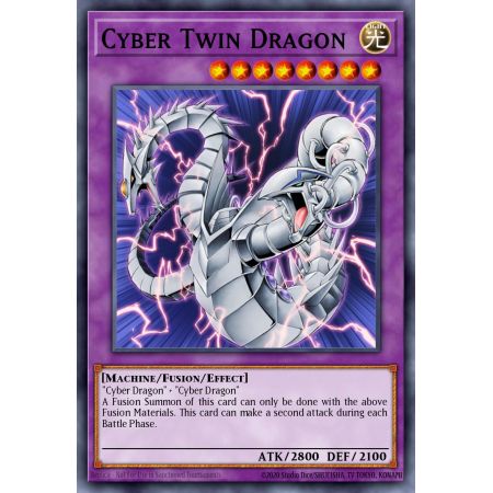 Cyber Twin Dragon (Duel Terminal Normal Parallel Rare)