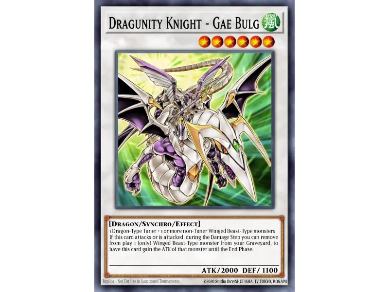 Dragunity Knight - Gae Bulg (Duel Terminal Ultra Parallel Rare)