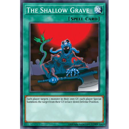 The Shallow Grave (Duel Terminal Normal Parallel Rare)