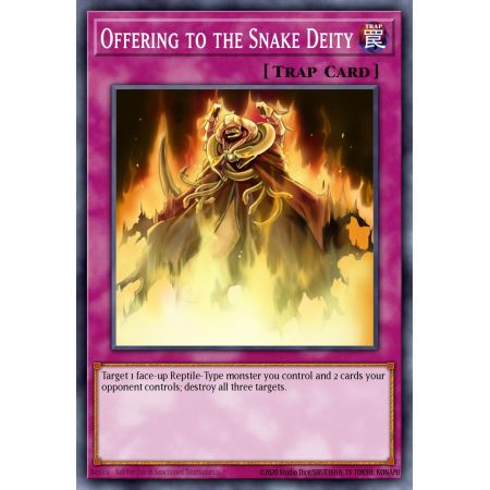 Offering to the Snake Deity (Duel Terminal Normal Parallel Rare)