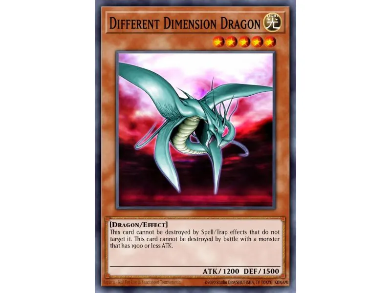 Different Dimension Dragon (Duel Terminal Normal Parallel Rare)