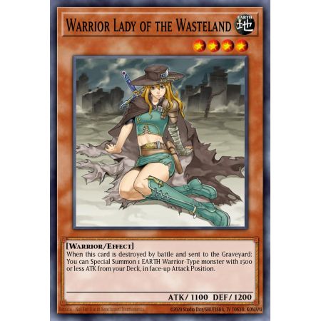 Warrior Lady of the Wasteland (Duel Terminal Normal Parallel Rare)