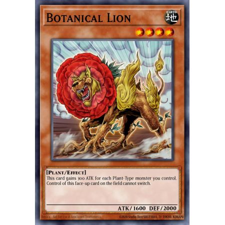 Botanical Lion (Duel Terminal Normal Parallel Rare)