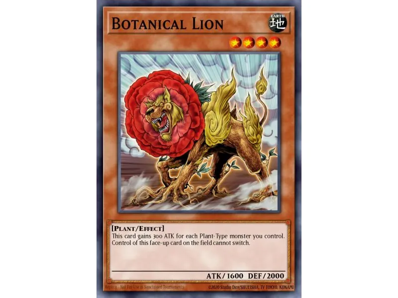 Botanical Lion (Duel Terminal Normal Parallel Rare)