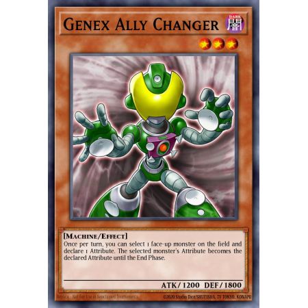 Genex Ally Changer (Duel Terminal Normal Parallel Rare)