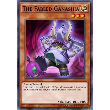 The Fabled Ganashia (Duel Terminal Normal Parallel Rare)