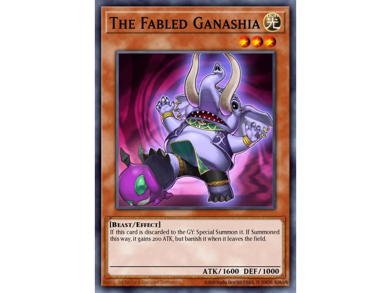 The Fabled Ganashia (Duel Terminal Normal Parallel Rare)
