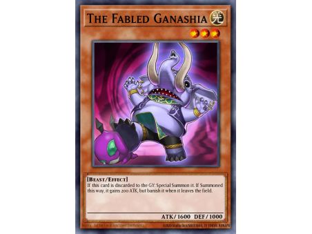 The Fabled Ganashia (Duel Terminal Normal Parallel Rare)