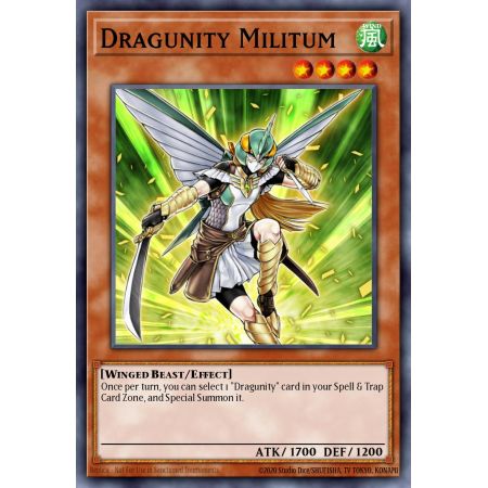 Dragunity Militum (Duel Terminal Rare Parallel Rare)