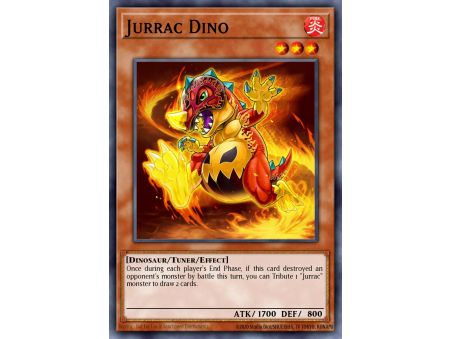 Jurrac Dino (Duel Terminal Normal Parallel Rare)