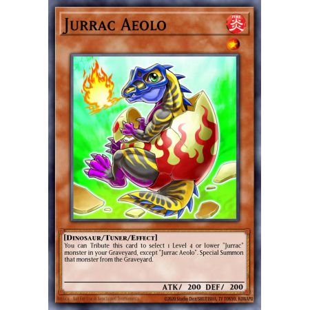 Jurrac Aeolo (Duel Terminal Normal Parallel Rare)