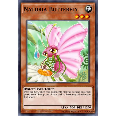 Naturia Butterfly (Duel Terminal Rare Parallel Rare)