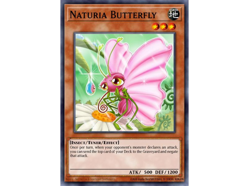Naturia Butterfly (Duel Terminal Rare Parallel Rare)