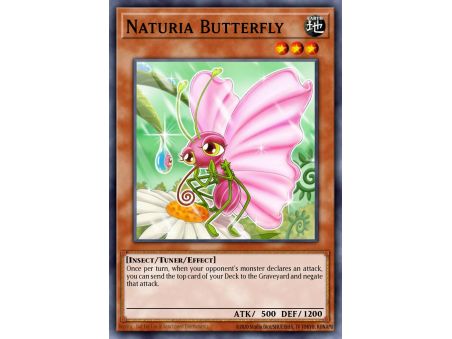 Naturia Butterfly (Duel Terminal Rare Parallel Rare)