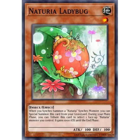 Naturia Ladybug (Duel Terminal Normal Parallel Rare)