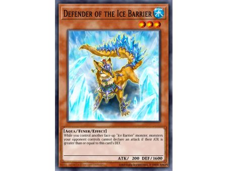 Defender of the Ice Barrier (Duel Terminal Rare Parallel Rare)
